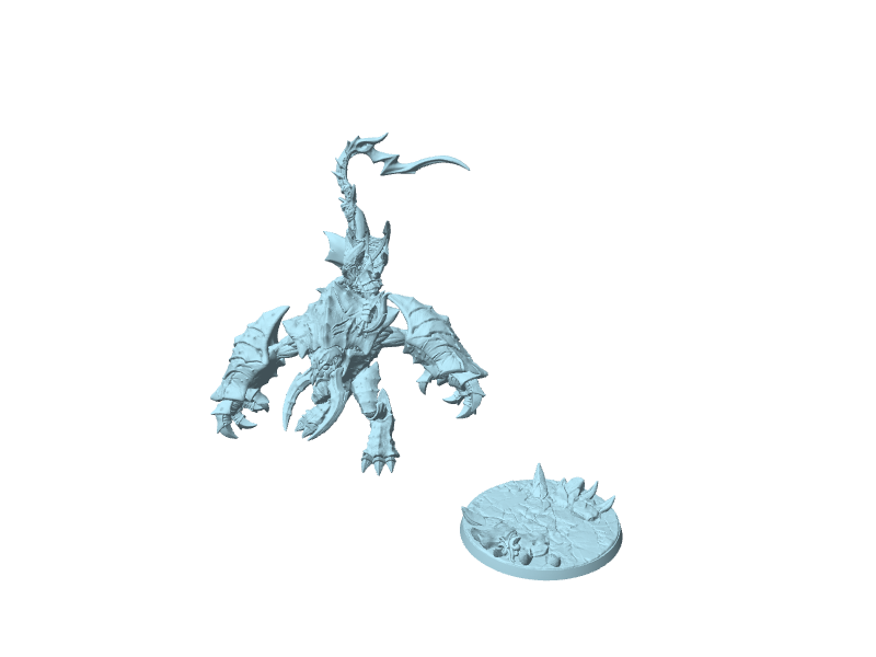 Slathos su Hive Colossus, miniatura